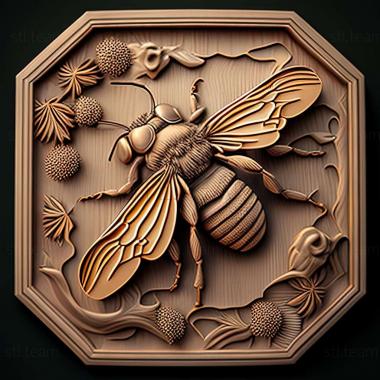 3D модель Eristalis alleni (STL)